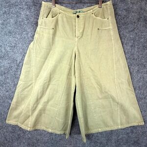 Vintage TNT Realife Real People Culottes Super Wide Pants Womens Large High Rise